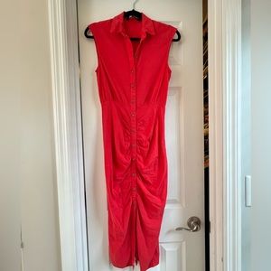 Zara Ruched Dress XS